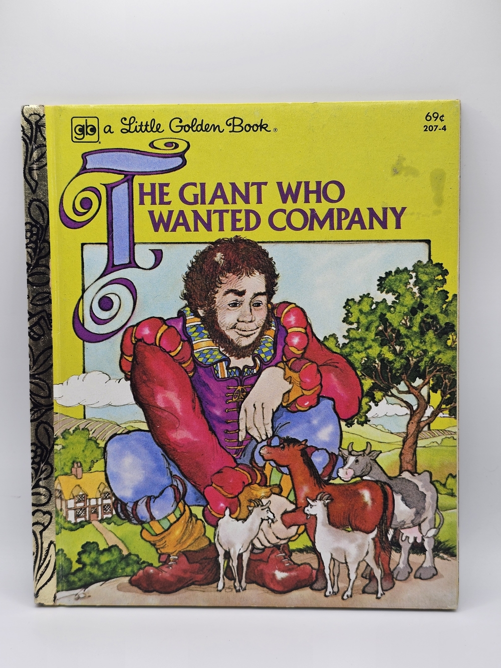 LITTLE GOLDEN BOOK: The Giant Who Wanted Company - First Edition